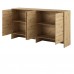 Plaukts virs gultas BED CONCEPT BC-11 BC-06, balts glancēts